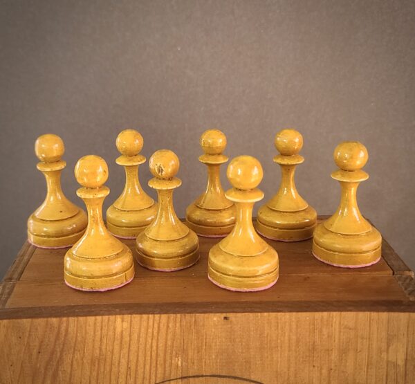 Cupri Columni (Copper Necks); Soviet Botvinnik-Flohr (BFII) Tournament Chess Set, c.1950-1960 - Image 9