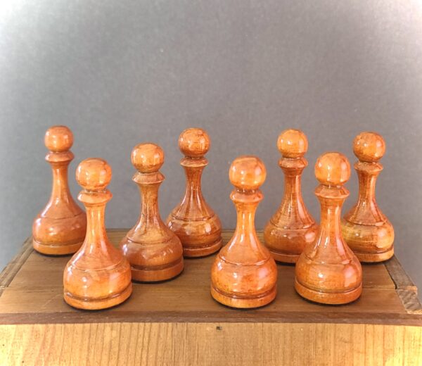 Red Wolves (Lupus Rufae); Soviet GM1 ‘Wolf-Eared Knights’ Tournament Chess Set, c.1965 - Image 7