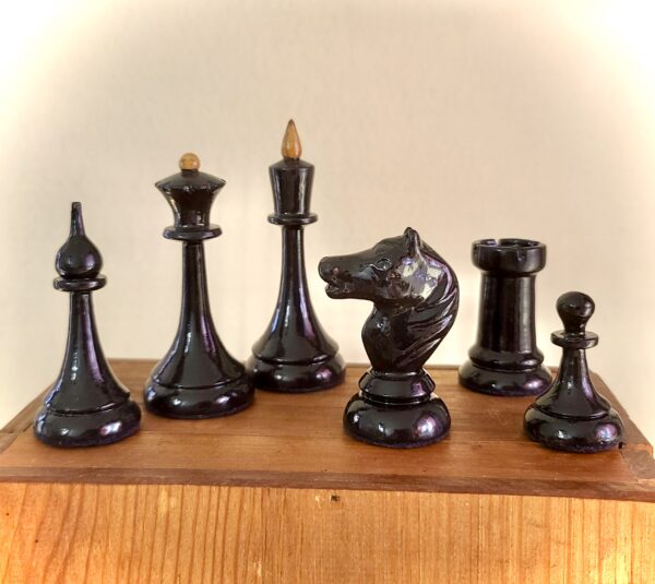 The Monochrome Set: Soviet ‘Mordovian Style’ Gulag Chessmen, c.1955 - Image 2