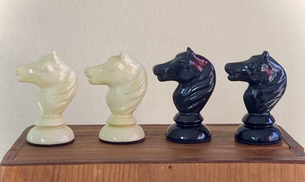 The Monochrome Set: Soviet ‘Mordovian Style’ Gulag Chessmen, c.1955 - Image 5