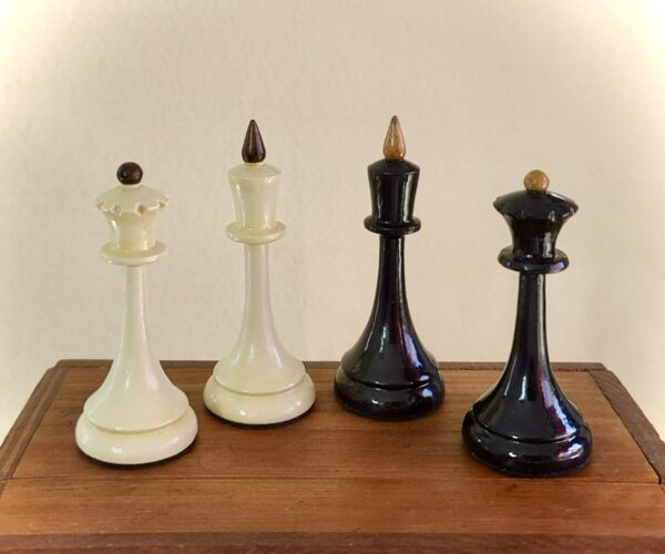 The Monochrome Set: Soviet ‘Mordovian Style’ Gulag Chessmen, c.1955 - Image 3